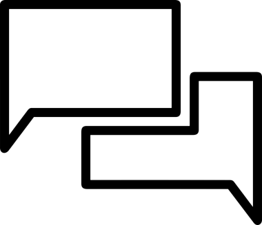 Siyah beyaz yorum simgesi, şeffaf arkaplan ile PNG biçiminde sunulmuştur. Basit ve minimalist tasarım, UI / UX, web uygulamaları, geri bildirim bölümleri veya iletişim görselleri için mükemmel. Çok yönlü dijital kullanım için temiz satırlar
