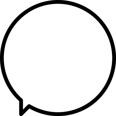 Siyah beyaz yorum simgesi, şeffaf arkaplan ile PNG biçiminde sunulmuştur. Basit ve minimalist tasarım, UI / UX, web uygulamaları, geri bildirim bölümleri veya iletişim görselleri için mükemmel. Çok yönlü dijital kullanım için temiz satırlar