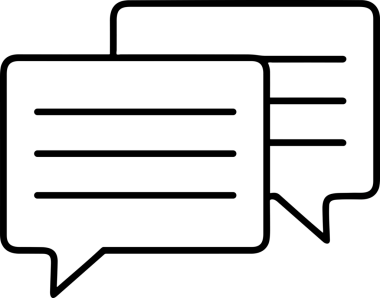 Siyah beyaz yorum simgesi, şeffaf arkaplan ile PNG biçiminde sunulmuştur. Basit ve minimalist tasarım, UI / UX, web uygulamaları, geri bildirim bölümleri veya iletişim görselleri için mükemmel. Çok yönlü dijital kullanım için temiz satırlar