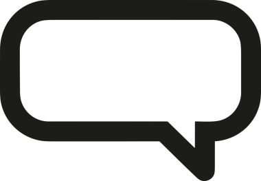 Siyah beyaz yorum simgesi, şeffaf arkaplan ile PNG biçiminde sunulmuştur. Basit ve minimalist tasarım, UI / UX, web uygulamaları, geri bildirim bölümleri veya iletişim görselleri için mükemmel. Çok yönlü dijital kullanım için temiz satırlar