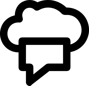 Siyah beyaz yorum simgesi, şeffaf arkaplan ile PNG biçiminde sunulmuştur. Basit ve minimalist tasarım, UI / UX, web uygulamaları, geri bildirim bölümleri veya iletişim görselleri için mükemmel. Çok yönlü dijital kullanım için temiz satırlar