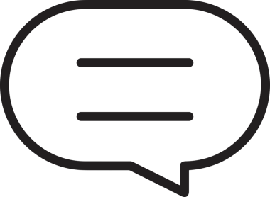 Siyah beyaz yorum simgesi, şeffaf arkaplan ile PNG biçiminde sunulmuştur. Basit ve minimalist tasarım, UI / UX, web uygulamaları, geri bildirim bölümleri veya iletişim görselleri için mükemmel. Çok yönlü dijital kullanım için temiz satırlar