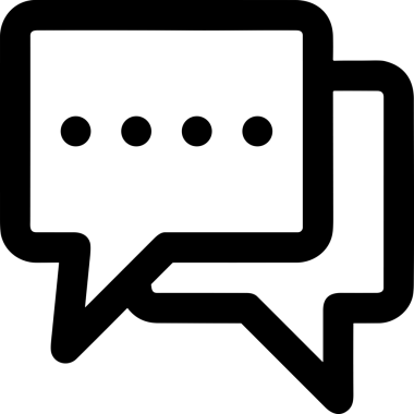 Siyah beyaz yorum simgesi, şeffaf arkaplan ile PNG biçiminde sunulmuştur. Basit ve minimalist tasarım, UI / UX, web uygulamaları, geri bildirim bölümleri veya iletişim görselleri için mükemmel. Çok yönlü dijital kullanım için temiz satırlar