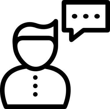 Siyah beyaz yorum simgesi, şeffaf arkaplan ile PNG biçiminde sunulmuştur. Basit ve minimalist tasarım, UI / UX, web uygulamaları, geri bildirim bölümleri veya iletişim görselleri için mükemmel. Çok yönlü dijital kullanım için temiz satırlar