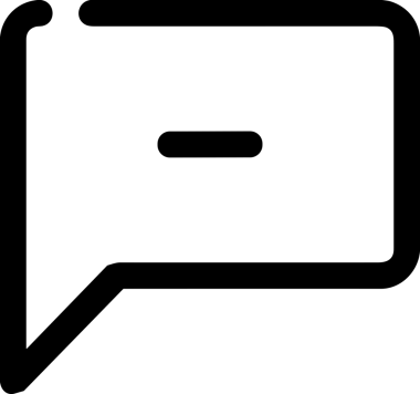 Siyah beyaz yorum simgesi, şeffaf arkaplan ile PNG biçiminde sunulmuştur. Basit ve minimalist tasarım, UI / UX, web uygulamaları, geri bildirim bölümleri veya iletişim görselleri için mükemmel. Çok yönlü dijital kullanım için temiz satırlar