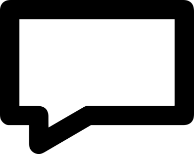 Siyah beyaz yorum simgesi, şeffaf arkaplan ile PNG biçiminde sunulmuştur. Basit ve minimalist tasarım, UI / UX, web uygulamaları, geri bildirim bölümleri veya iletişim görselleri için mükemmel. Çok yönlü dijital kullanım için temiz satırlar