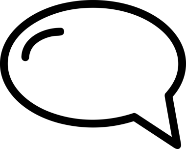 Siyah beyaz yorum simgesi, şeffaf arkaplan ile PNG biçiminde sunulmuştur. Basit ve minimalist tasarım, UI / UX, web uygulamaları, geri bildirim bölümleri veya iletişim görselleri için mükemmel. Çok yönlü dijital kullanım için temiz satırlar