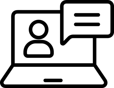 Siyah beyaz yorum simgesi, şeffaf arkaplan ile PNG biçiminde sunulmuştur. Basit ve minimalist tasarım, UI / UX, web uygulamaları, geri bildirim bölümleri veya iletişim görselleri için mükemmel. Çok yönlü dijital kullanım için temiz satırlar