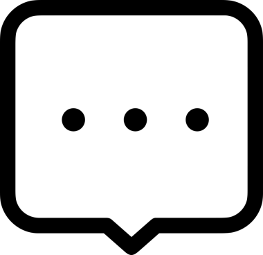 Siyah beyaz yorum simgesi, şeffaf arkaplan ile PNG biçiminde sunulmuştur. Basit ve minimalist tasarım, UI / UX, web uygulamaları, geri bildirim bölümleri veya iletişim görselleri için mükemmel. Çok yönlü dijital kullanım için temiz satırlar