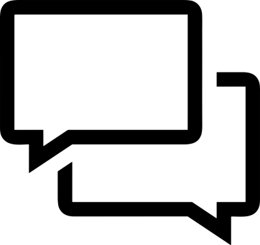 Siyah beyaz yorum simgesi, şeffaf arkaplan ile PNG biçiminde sunulmuştur. Basit ve minimalist tasarım, UI / UX, web uygulamaları, geri bildirim bölümleri veya iletişim görselleri için mükemmel. Çok yönlü dijital kullanım için temiz satırlar