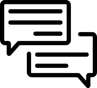 Siyah beyaz yorum simgesi, şeffaf arkaplan ile PNG biçiminde sunulmuştur. Basit ve minimalist tasarım, UI / UX, web uygulamaları, geri bildirim bölümleri veya iletişim görselleri için mükemmel. Çok yönlü dijital kullanım için temiz satırlar