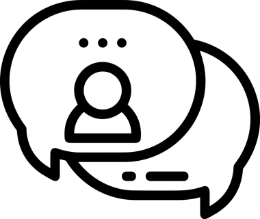 Siyah beyaz yorum simgesi, şeffaf arkaplan ile PNG biçiminde sunulmuştur. Basit ve minimalist tasarım, UI / UX, web uygulamaları, geri bildirim bölümleri veya iletişim görselleri için mükemmel. Çok yönlü dijital kullanım için temiz satırlar