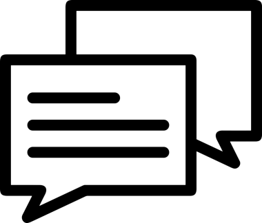 Siyah beyaz yorum simgesi, şeffaf arkaplan ile PNG biçiminde sunulmuştur. Basit ve minimalist tasarım, UI / UX, web uygulamaları, geri bildirim bölümleri veya iletişim görselleri için mükemmel. Çok yönlü dijital kullanım için temiz satırlar