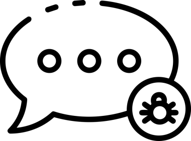 Siyah beyaz yorum simgesi, şeffaf arkaplan ile PNG biçiminde sunulmuştur. Basit ve minimalist tasarım, UI / UX, web uygulamaları, geri bildirim bölümleri veya iletişim görselleri için mükemmel. Çok yönlü dijital kullanım için temiz satırlar