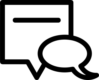 Siyah beyaz yorum simgesi, şeffaf arkaplan ile PNG biçiminde sunulmuştur. Basit ve minimalist tasarım, UI / UX, web uygulamaları, geri bildirim bölümleri veya iletişim görselleri için mükemmel. Çok yönlü dijital kullanım için temiz satırlar