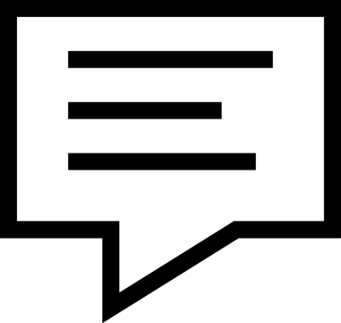 Siyah beyaz yorum simgesi, şeffaf arkaplan ile PNG biçiminde sunulmuştur. Basit ve minimalist tasarım, UI / UX, web uygulamaları, geri bildirim bölümleri veya iletişim görselleri için mükemmel. Çok yönlü dijital kullanım için temiz satırlar