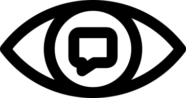 Siyah beyaz yorum simgesi, şeffaf arkaplan ile PNG biçiminde sunulmuştur. Basit ve minimalist tasarım, UI / UX, web uygulamaları, geri bildirim bölümleri veya iletişim görselleri için mükemmel. Çok yönlü dijital kullanım için temiz satırlar