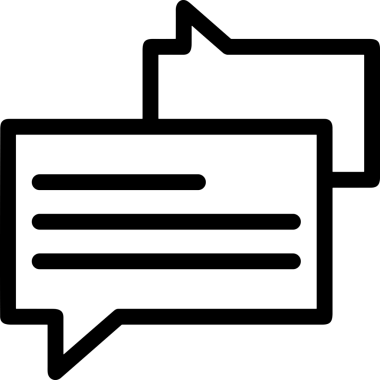 Siyah beyaz yorum simgesi, şeffaf arkaplan ile PNG biçiminde sunulmuştur. Basit ve minimalist tasarım, UI / UX, web uygulamaları, geri bildirim bölümleri veya iletişim görselleri için mükemmel. Çok yönlü dijital kullanım için temiz satırlar