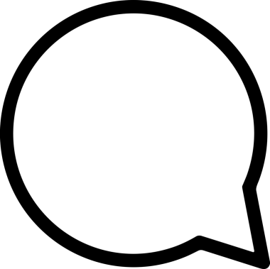 Siyah beyaz yorum simgesi, şeffaf arkaplan ile PNG biçiminde sunulmuştur. Basit ve minimalist tasarım, UI / UX, web uygulamaları, geri bildirim bölümleri veya iletişim görselleri için mükemmel. Çok yönlü dijital kullanım için temiz satırlar