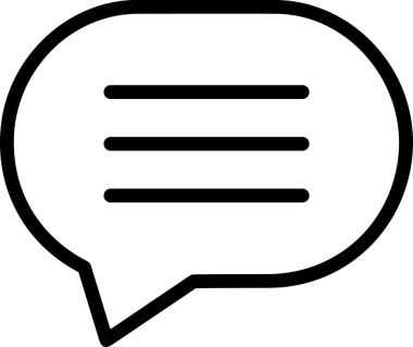 Siyah beyaz yorum simgesi, şeffaf arkaplan ile PNG biçiminde sunulmuştur. Basit ve minimalist tasarım, UI / UX, web uygulamaları, geri bildirim bölümleri veya iletişim görselleri için mükemmel. Çok yönlü dijital kullanım için temiz satırlar