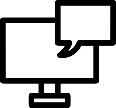 Siyah beyaz yorum simgesi, şeffaf arkaplan ile PNG biçiminde sunulmuştur. Basit ve minimalist tasarım, UI / UX, web uygulamaları, geri bildirim bölümleri veya iletişim görselleri için mükemmel. Çok yönlü dijital kullanım için temiz satırlar