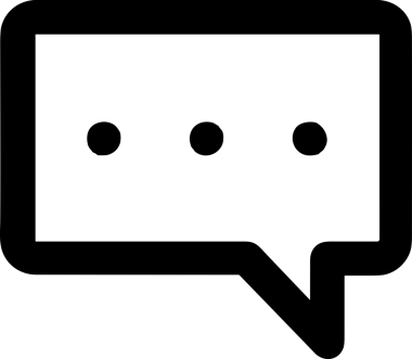 Siyah beyaz yorum simgesi, şeffaf arkaplan ile PNG biçiminde sunulmuştur. Basit ve minimalist tasarım, UI / UX, web uygulamaları, geri bildirim bölümleri veya iletişim görselleri için mükemmel. Çok yönlü dijital kullanım için temiz satırlar