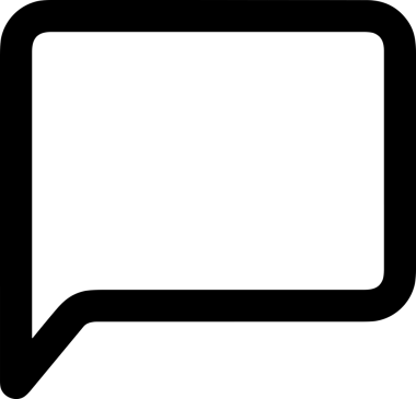 Siyah beyaz yorum simgesi, şeffaf arkaplan ile PNG biçiminde sunulmuştur. Basit ve minimalist tasarım, UI / UX, web uygulamaları, geri bildirim bölümleri veya iletişim görselleri için mükemmel. Çok yönlü dijital kullanım için temiz satırlar