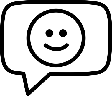 Siyah beyaz yorum simgesi, şeffaf arkaplan ile PNG biçiminde sunulmuştur. Basit ve minimalist tasarım, UI / UX, web uygulamaları, geri bildirim bölümleri veya iletişim görselleri için mükemmel. Çok yönlü dijital kullanım için temiz satırlar