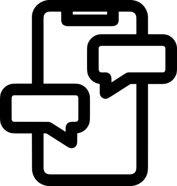 Siyah beyaz yorum simgesi, şeffaf arkaplan ile PNG biçiminde sunulmuştur. Basit ve minimalist tasarım, UI / UX, web uygulamaları, geri bildirim bölümleri veya iletişim görselleri için mükemmel. Çok yönlü dijital kullanım için temiz satırlar