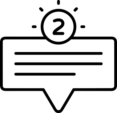 Siyah beyaz yorum simgesi, şeffaf arkaplan ile PNG biçiminde sunulmuştur. Basit ve minimalist tasarım, UI / UX, web uygulamaları, geri bildirim bölümleri veya iletişim görselleri için mükemmel. Çok yönlü dijital kullanım için temiz satırlar