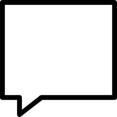 Siyah beyaz yorum simgesi, şeffaf arkaplan ile PNG biçiminde sunulmuştur. Basit ve minimalist tasarım, UI / UX, web uygulamaları, geri bildirim bölümleri veya iletişim görselleri için mükemmel. Çok yönlü dijital kullanım için temiz satırlar