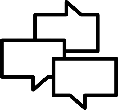 Siyah beyaz yorum simgesi, şeffaf arkaplan ile PNG biçiminde sunulmuştur. Basit ve minimalist tasarım, UI / UX, web uygulamaları, geri bildirim bölümleri veya iletişim görselleri için mükemmel. Çok yönlü dijital kullanım için temiz satırlar