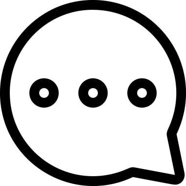 Siyah beyaz yorum simgesi, şeffaf arkaplan ile PNG biçiminde sunulmuştur. Basit ve minimalist tasarım, UI / UX, web uygulamaları, geri bildirim bölümleri veya iletişim görselleri için mükemmel. Çok yönlü dijital kullanım için temiz satırlar