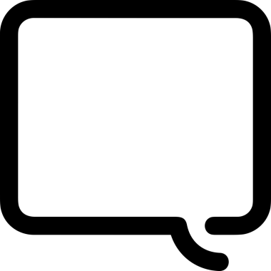 Siyah beyaz yorum simgesi, şeffaf arkaplan ile PNG biçiminde sunulmuştur. Basit ve minimalist tasarım, UI / UX, web uygulamaları, geri bildirim bölümleri veya iletişim görselleri için mükemmel. Çok yönlü dijital kullanım için temiz satırlar