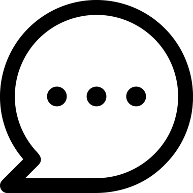 Siyah beyaz yorum simgesi, şeffaf arkaplan ile PNG biçiminde sunulmuştur. Basit ve minimalist tasarım, UI / UX, web uygulamaları, geri bildirim bölümleri veya iletişim görselleri için mükemmel. Çok yönlü dijital kullanım için temiz satırlar