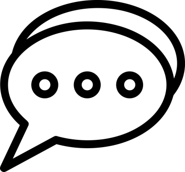 Siyah beyaz yorum simgesi, şeffaf arkaplan ile PNG biçiminde sunulmuştur. Basit ve minimalist tasarım, UI / UX, web uygulamaları, geri bildirim bölümleri veya iletişim görselleri için mükemmel. Çok yönlü dijital kullanım için temiz satırlar