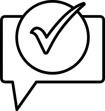 Siyah beyaz yorum simgesi, şeffaf arkaplan ile PNG biçiminde sunulmuştur. Basit ve minimalist tasarım, UI / UX, web uygulamaları, geri bildirim bölümleri veya iletişim görselleri için mükemmel. Çok yönlü dijital kullanım için temiz satırlar