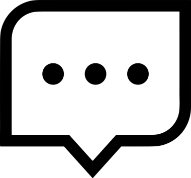 Siyah beyaz yorum simgesi, şeffaf arkaplan ile PNG biçiminde sunulmuştur. Basit ve minimalist tasarım, UI / UX, web uygulamaları, geri bildirim bölümleri veya iletişim görselleri için mükemmel. Çok yönlü dijital kullanım için temiz satırlar