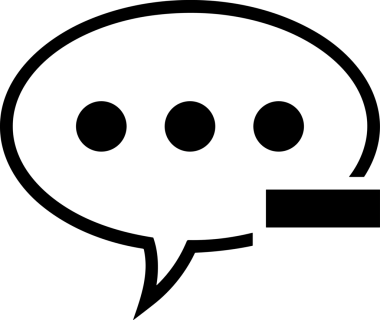 Siyah beyaz yorum simgesi, şeffaf arkaplan ile PNG biçiminde sunulmuştur. Basit ve minimalist tasarım, UI / UX, web uygulamaları, geri bildirim bölümleri veya iletişim görselleri için mükemmel. Çok yönlü dijital kullanım için temiz satırlar