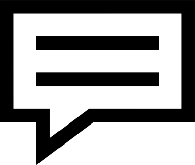 Siyah beyaz yorum simgesi, şeffaf arkaplan ile PNG biçiminde sunulmuştur. Basit ve minimalist tasarım, UI / UX, web uygulamaları, geri bildirim bölümleri veya iletişim görselleri için mükemmel. Çok yönlü dijital kullanım için temiz satırlar