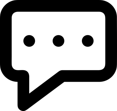 Siyah beyaz yorum simgesi, şeffaf arkaplan ile PNG biçiminde sunulmuştur. Basit ve minimalist tasarım, UI / UX, web uygulamaları, geri bildirim bölümleri veya iletişim görselleri için mükemmel. Çok yönlü dijital kullanım için temiz satırlar