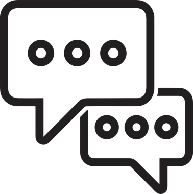 Siyah beyaz yorum simgesi, şeffaf arkaplan ile PNG biçiminde sunulmuştur. Basit ve minimalist tasarım, UI / UX, web uygulamaları, geri bildirim bölümleri veya iletişim görselleri için mükemmel. Çok yönlü dijital kullanım için temiz satırlar