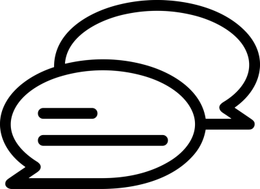 Siyah beyaz yorum simgesi, şeffaf arkaplan ile PNG biçiminde sunulmuştur. Basit ve minimalist tasarım, UI / UX, web uygulamaları, geri bildirim bölümleri veya iletişim görselleri için mükemmel. Çok yönlü dijital kullanım için temiz satırlar