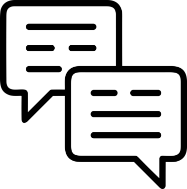 Siyah beyaz yorum simgesi, şeffaf arkaplan ile PNG biçiminde sunulmuştur. Basit ve minimalist tasarım, UI / UX, web uygulamaları, geri bildirim bölümleri veya iletişim görselleri için mükemmel. Çok yönlü dijital kullanım için temiz satırlar