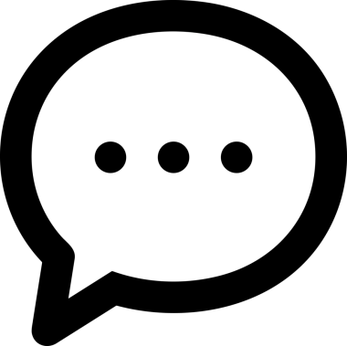 Siyah beyaz yorum simgesi, şeffaf arkaplan ile PNG biçiminde sunulmuştur. Basit ve minimalist tasarım, UI / UX, web uygulamaları, geri bildirim bölümleri veya iletişim görselleri için mükemmel. Çok yönlü dijital kullanım için temiz satırlar