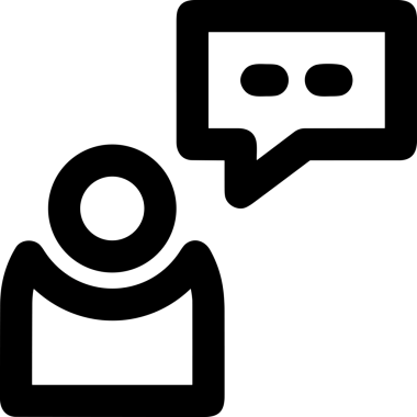 Siyah beyaz yorum simgesi, şeffaf arkaplan ile PNG biçiminde sunulmuştur. Basit ve minimalist tasarım, UI / UX, web uygulamaları, geri bildirim bölümleri veya iletişim görselleri için mükemmel. Çok yönlü dijital kullanım için temiz satırlar