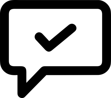 Siyah beyaz yorum simgesi, şeffaf arkaplan ile PNG biçiminde sunulmuştur. Basit ve minimalist tasarım, UI / UX, web uygulamaları, geri bildirim bölümleri veya iletişim görselleri için mükemmel. Çok yönlü dijital kullanım için temiz satırlar