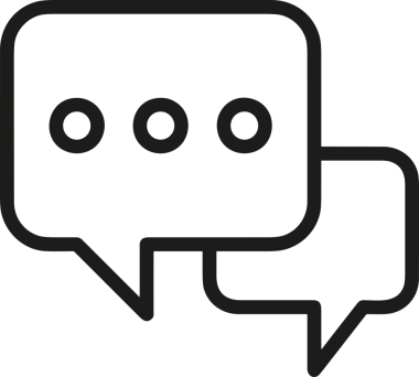 Siyah beyaz yorum simgesi, şeffaf arkaplan ile PNG biçiminde sunulmuştur. Basit ve minimalist tasarım, UI / UX, web uygulamaları, geri bildirim bölümleri veya iletişim görselleri için mükemmel. Çok yönlü dijital kullanım için temiz satırlar