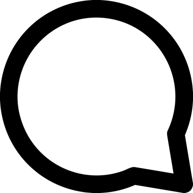 Siyah beyaz yorum simgesi, şeffaf arkaplan ile PNG biçiminde sunulmuştur. Basit ve minimalist tasarım, UI / UX, web uygulamaları, geri bildirim bölümleri veya iletişim görselleri için mükemmel. Çok yönlü dijital kullanım için temiz satırlar