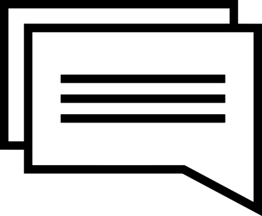Siyah beyaz yorum simgesi, şeffaf arkaplan ile PNG biçiminde sunulmuştur. Basit ve minimalist tasarım, UI / UX, web uygulamaları, geri bildirim bölümleri veya iletişim görselleri için mükemmel. Çok yönlü dijital kullanım için temiz satırlar